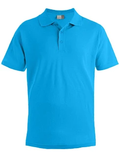 Pánské piqué polo "Superior" 40. turquoise model 22419014 - Promodoro