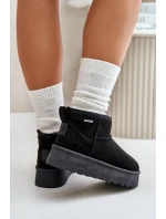 Nízké Sněhové Boty Na Platformě Big Star model 21675281 Černé - Big Star Shoes