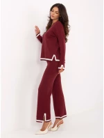 Komplet IT KMPL model 21302561 bordowy - FPrice