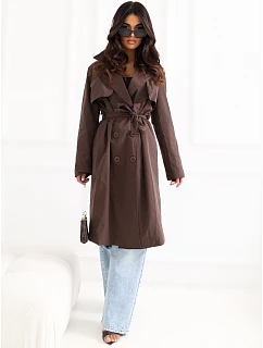 Kabát IT EN FL8808.01 hnědý