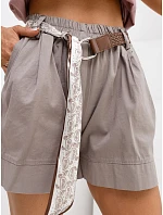 IT SN šortky FL10552SPL.49 tmavě lila