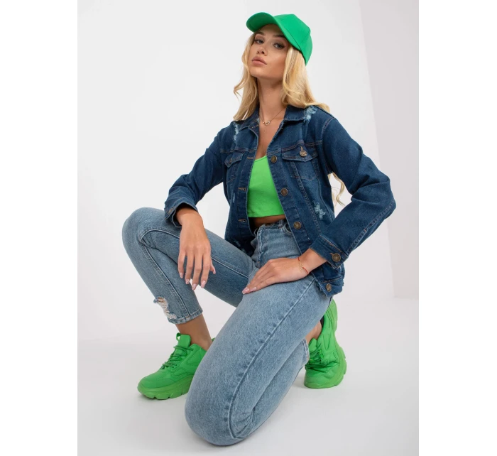 Dámská bunda RO KR CKT 4006 tmavě modrá