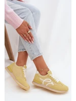 Dámské sportovní tenisky – žluté Tarlisse