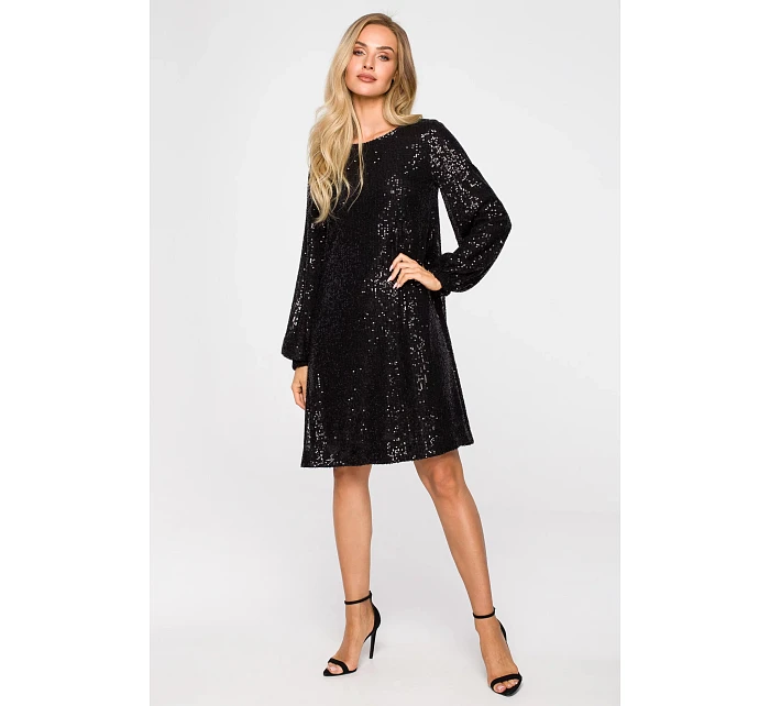 Dámské šaty model 19529987 černé Made Of Emotion - Moe