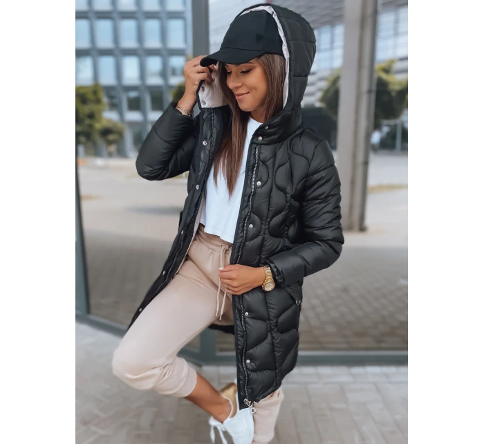 Dámská prošívaná bunda black Dstreet model 21964950 - FashionStreet Dámská prošívaná bunda black Dstreet model 21964950 - FashionStreet