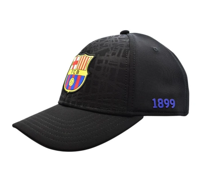 FC Barcelona baseballová čepice Kšiltovka Cross Black FCB Jr 5001GEXNNP