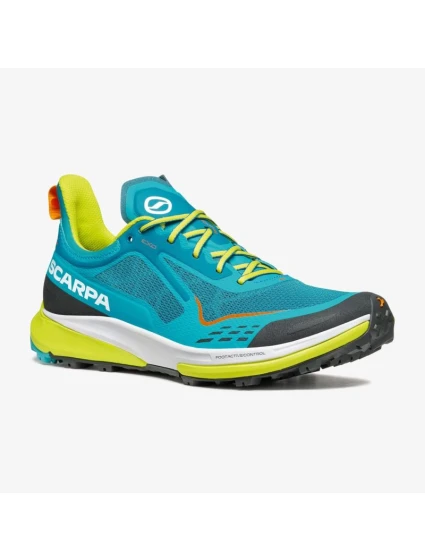 Scarpa Golden Gate Kima Rt trailová obuv - lake blue/lime Scarpa Golden Gate Kima Rt trailová obuv - lake blue/lime