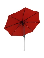 ZAHRADNÍ SLUNEČNÍK S LED OSVĚTLENÍM 300CM COCCORA ZAHRADNÍ SLUNEČNÍK S LED OSVĚTLENÍM 300CM COCCORA