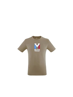 Pánské tričko MILLET Chamonix Tri Ts Ss M, béžové
