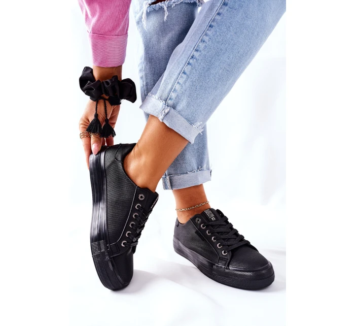 Dámské Tenisky Na Platformě BIG STAR II274345 Černé