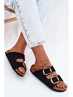 Dámské pantofle na korkové podrážce s  Černé model 22122995 - Lee Cooper