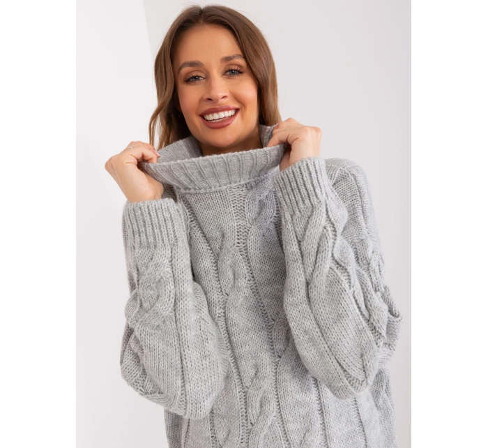 Šaty BA SK 1561 1.60 šedá Šaty BA SK 1561 1.60 šedá