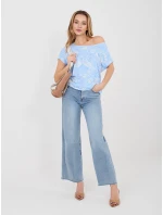 T shirt D12110M02646F jasny niebieski