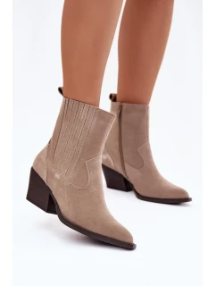 Boty na podpatku  model 222487 Step in style