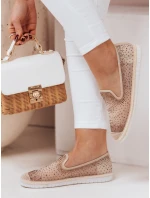 Dámské zlaté espadrilky SHINE Dstreet model 21962911 - FashionStreet