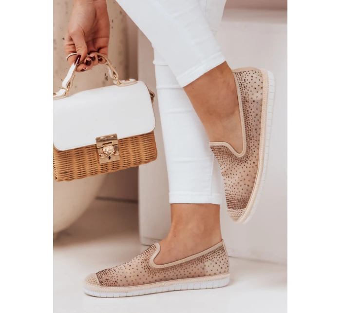 Dámské zlaté espadrilky SHINE Dstreet model 21962911 - FashionStreet