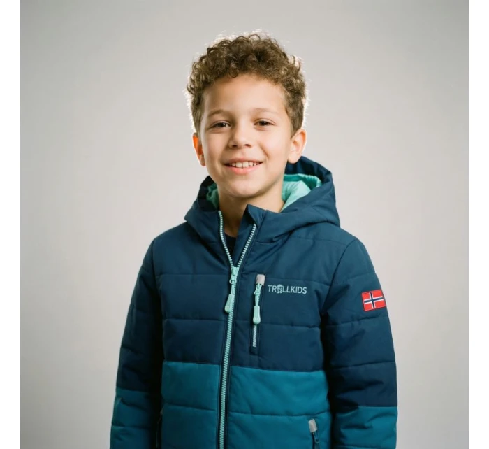 Zimní bunda pro Kids Snow Jacket XT zateplená modrá model 21367229 - Trollkids Zimní bunda pro Kids Snow Jacket XT zateplená modrá model 21367229 - Trollkids