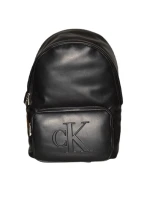 Kožený batoh na notebook Calvin Klein černý - model 21931330 Kožený batoh na notebook Calvin Klein černý - model 21931330