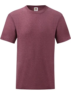 Fruit of the Loom Valueweight T Tričko 16.1036 heather burgundy
