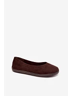 Dámské baleríny barefoot čokoládové Hollin Dámské baleríny barefoot čokoládové Hollin