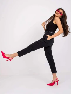 Spodnie DHJ SP model 20961811 czarny - FPrice