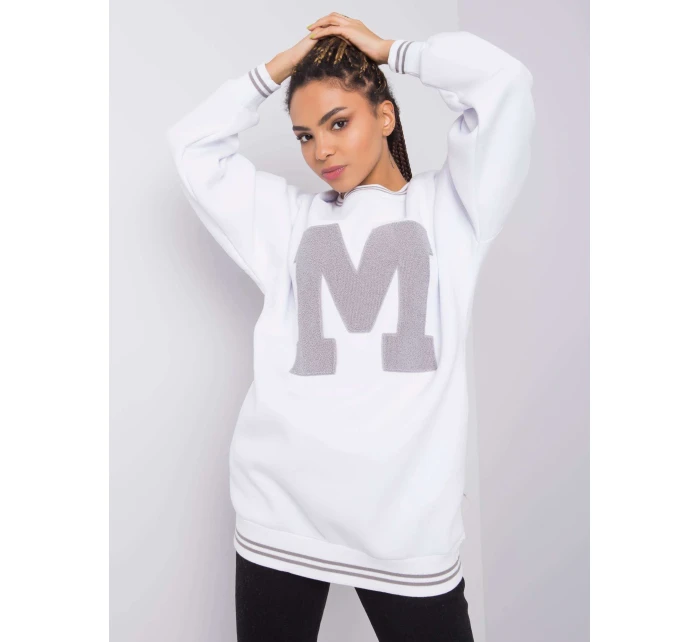 Mikina DS BL 1123.18 bílých