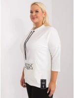 Bluzka RV BZ model 21271972 ecru - FPrice Bluzka RV BZ model 21271972 ecru - FPrice