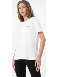 Dámské tričko 4F H4Z22-TSD025 bílé