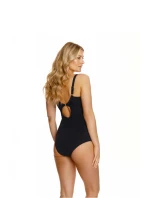 Dámské jednodílné plavky  Černá s květy mix Lupo Line model 21085973 - Lupoline