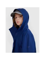 Dětská přechodná bunda do deště s gumovým povrchem 4F 4FJWSS25TJACU213-31S Dětská přechodná bunda do deště s gumovým povrchem 4F 4FJWSS25TJACU213-31S