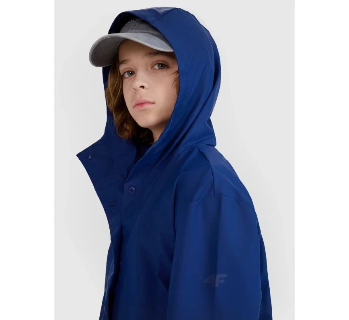 Dětská přechodná bunda do deště s gumovým povrchem 4F 4FJWSS25TJACU213-31S Dětská přechodná bunda do deště s gumovým povrchem 4F 4FJWSS25TJACU213-31S