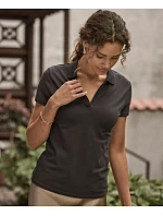 TJ Dámské luxusní piqué polo s výstřihem do V 18. white model 22497437 - Tee Jays TJ Dámské luxusní piqué polo s výstřihem do V 18. white model 22497437 - Tee Jays