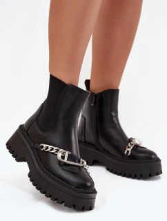 Dámské Boty Na Platformě S Černé model 21706782 - Boto