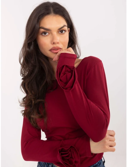 Bluzka IT BZ model 21859110 bordowy - FPrice