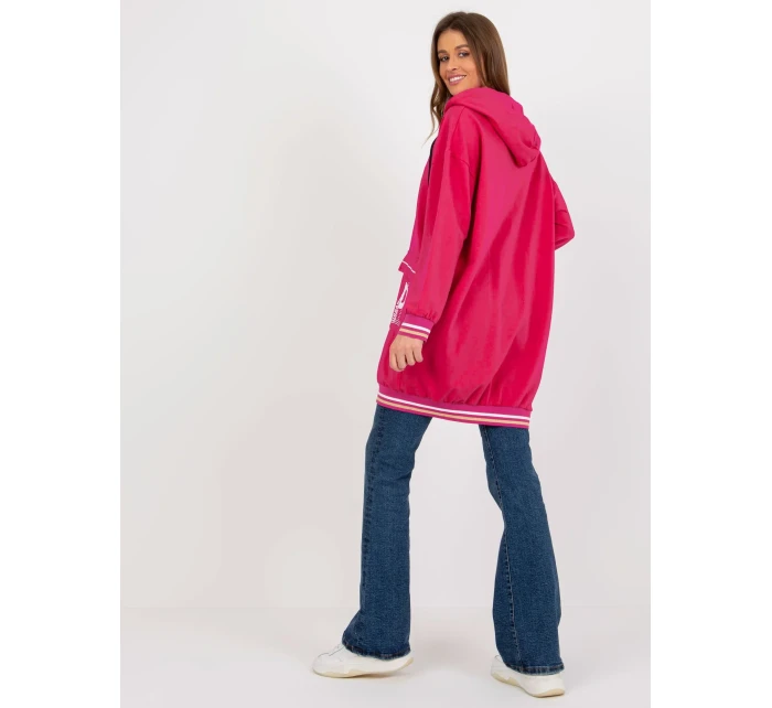 Dámská mikina RV BL 8149.91P fuchsiová - FPrice