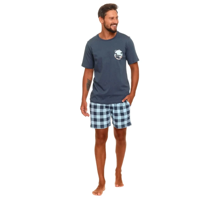 Pánské pyžamo model 20835564 blue plus - Doctornap