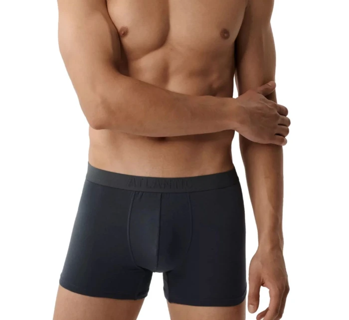 Pánské boxerky 2 pack 016 graphite - Atlantic