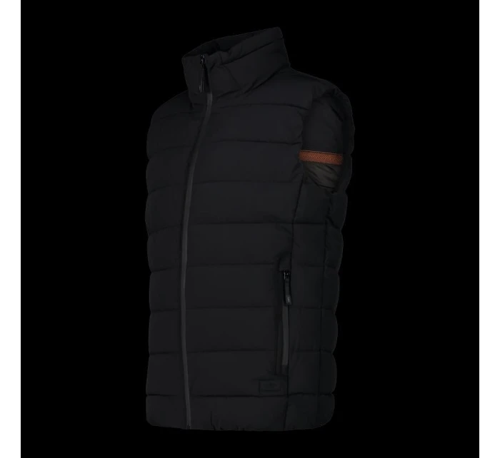 CMP pánská zateplená vesta zimní sportovní bez rukávů černá (34K0757/U901)