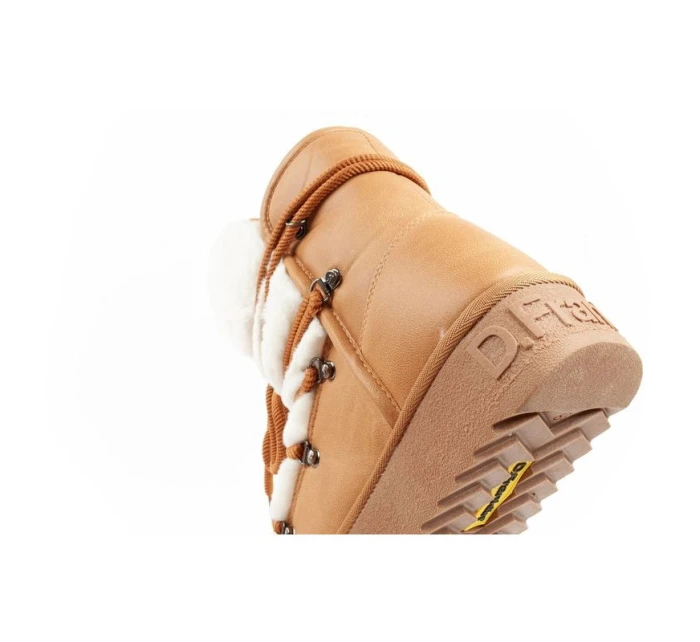 D.Franklin sněhule dámské zimní módní kožešina zateplené vysoké dámské