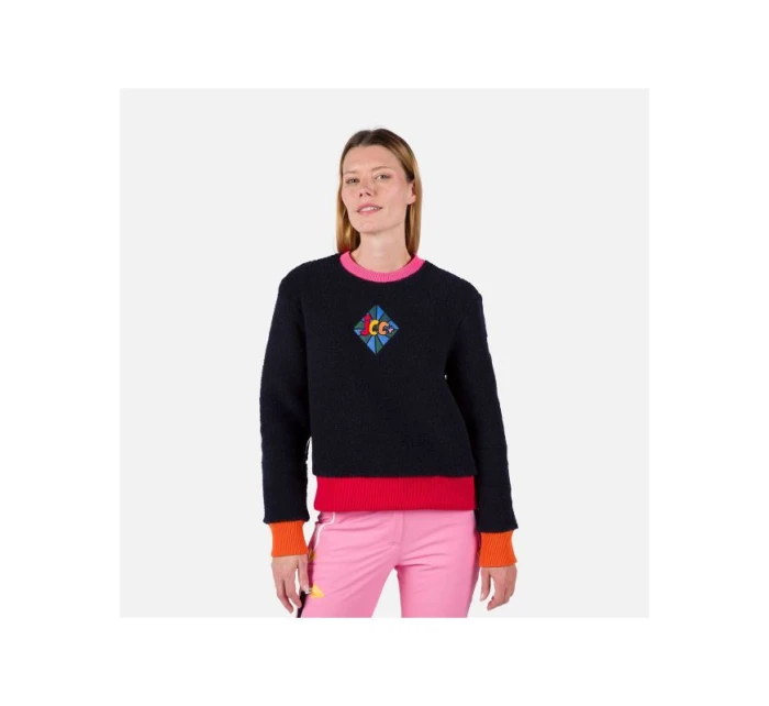 W model 21453053 Fleecová mikina modrá - Rossignol W model 21453053 Fleecová mikina modrá - Rossignol