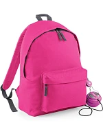 BagBase BG 125 Originální módní batoh 52.0125 fuchsia/graphite grey