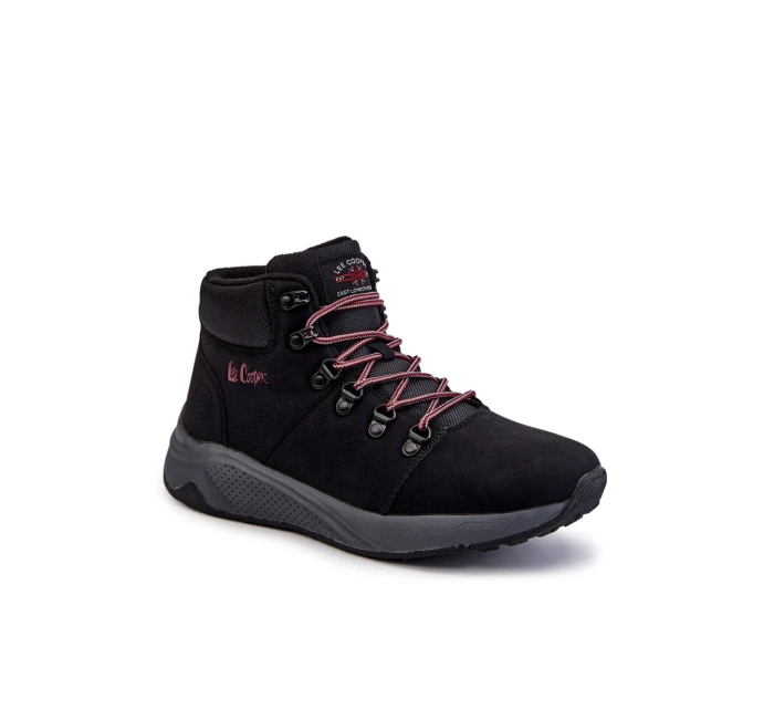 Pánské teplé trekové boty model 21603469 Černe - Lee Cooper