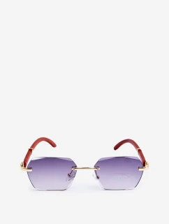 Dámské sluneční brýle UV400 hnědé