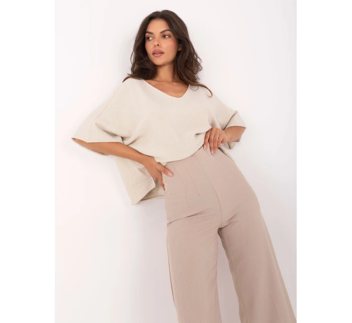 Spodnie IT SP model 21302440 beżowy - FPrice