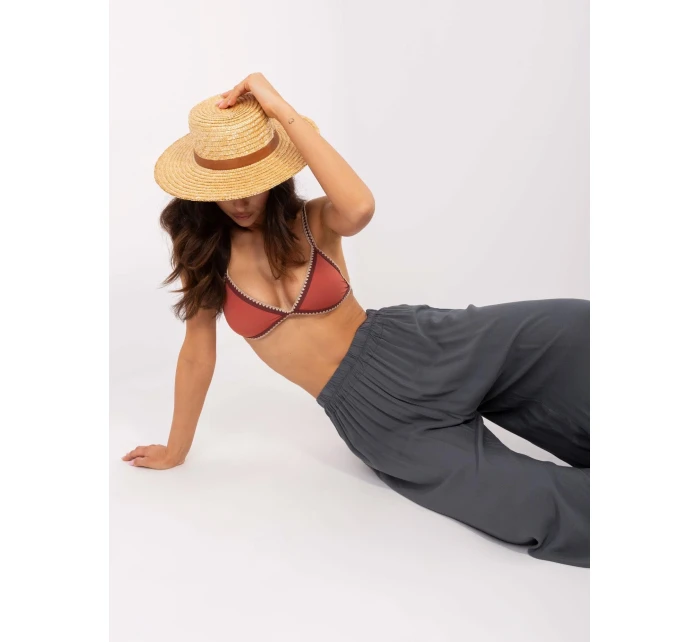 Spodnie TW SP BI model 20863033 grafitowy - FPrice Spodnie TW SP BI model 20863033 grafitowy - FPrice