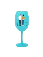 Personalizovaná sklenice s párem 