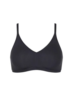 Dámská podprsenka GO Daily Cotton Soft bra - BLACK - černá 0004 - SLOGGI