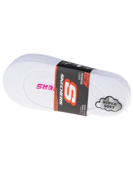 Skechers 5ks dámských nefroté ponožek S110703-WHT White 36-40 Skechers 5ks dámských nefroté ponožek S110703-WHT White 36-40