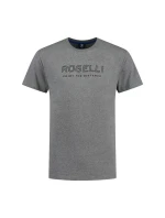 Rogelli pánské tričko LOGO šedé 2XL