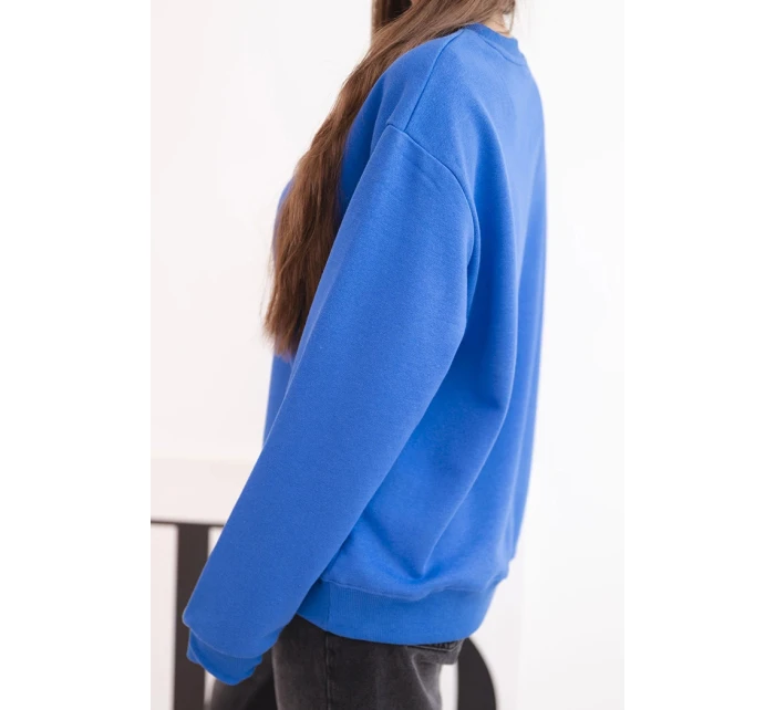 Dámská mikina z pružného bavlněného materiálu s kulatým výstřihem bílá Dámská mikina z pružného bavlněného materiálu s kulatým výstřihem bílá